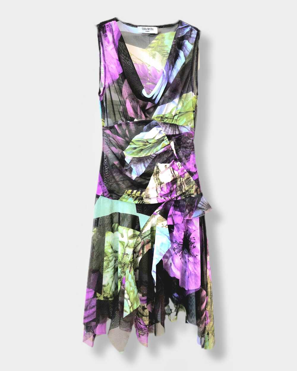 Vintage Terra Nostra asymmetrical dress, fairycore Y2K, fits XXS 0 |